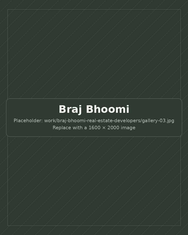 Braj Bhoomi: detail views
