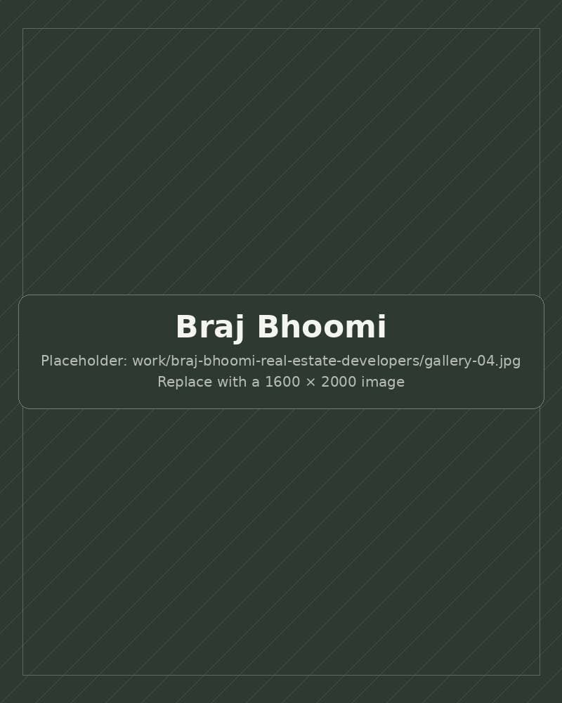 Braj Bhoomi: responsive layouts