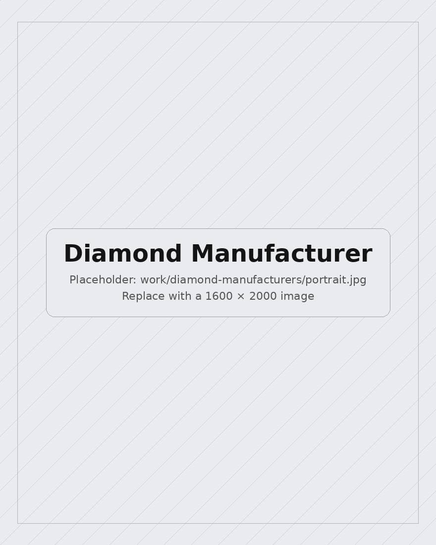 Diamond manufacturer project