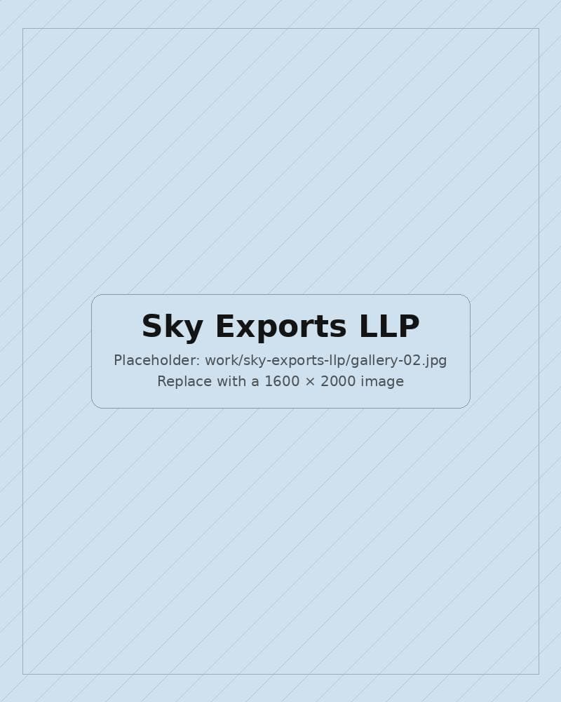 Sky Exports LLP: detail view