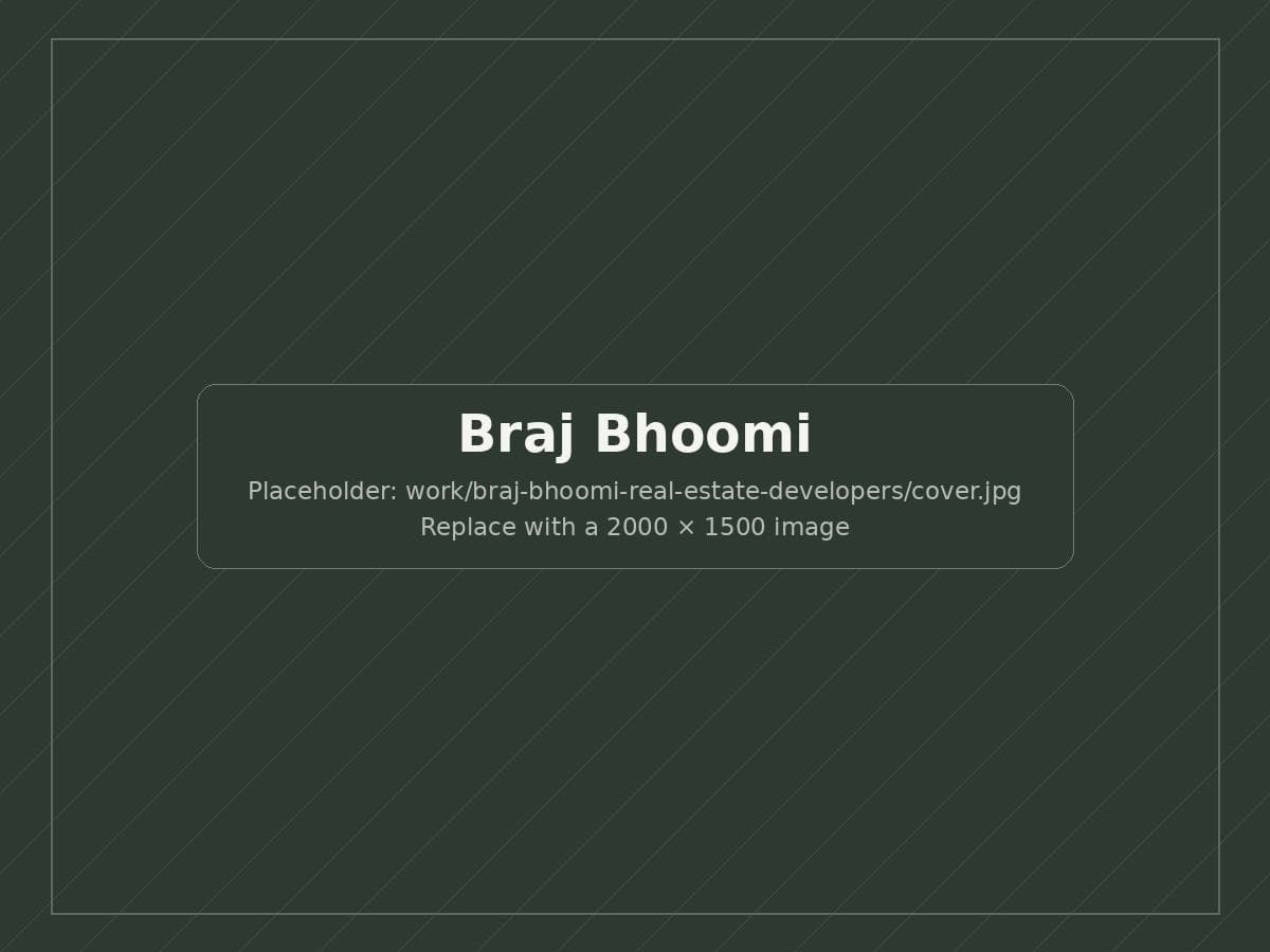 Braj Bhoomi project